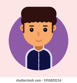 Flat Modern style character illustration