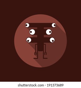 Flat monster