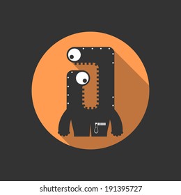 Flat monster