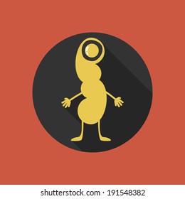 Flat monster
