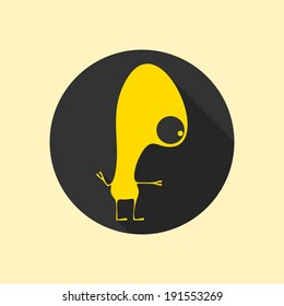 Flat monster