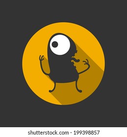 Flat monster