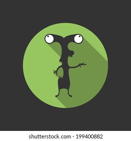 Flat monster