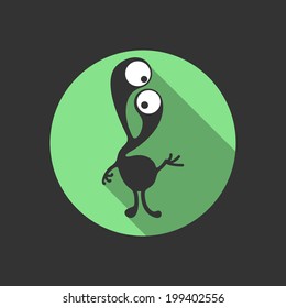 Flat monster