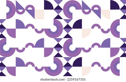 diseño de ilustración de mosaico plano fondo vectorial geométrico simple, vector plano geométrico simple