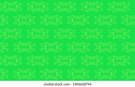 Flat Mosaic pattern with dark background