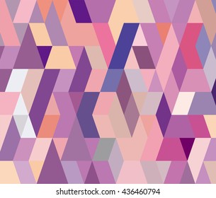 flat mosaic(colorful)