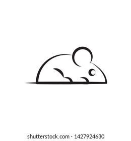 flat mouse, mice, rat, icon symbol sign, logo template, vector, eps 10