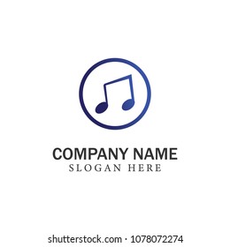Flat music icons new 2018