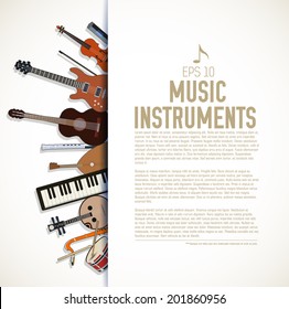 all music instrument wallpaper