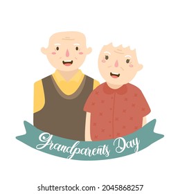 Flat national grandparents day usa