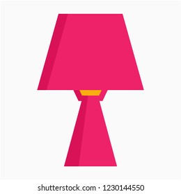 Flat night lamp pixel perfect vector icon