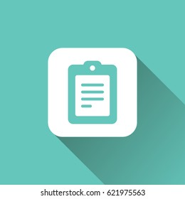 flat notepad icon