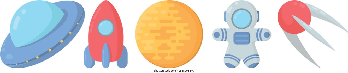 Flat objects of cosmic collection