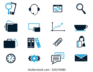 flat office symbol for web icons