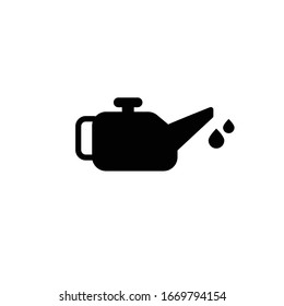 flat oil icon.vector illustration.isolated on white background.