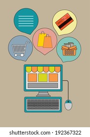 flat online shopping