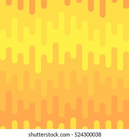 Flat orange seamless pattern. Abstract modern background. Vector illustration.