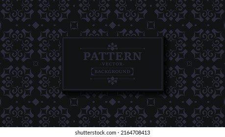 flat ornament line pattern design