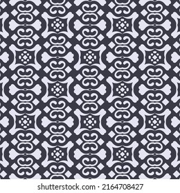 flat ornament line pattern design