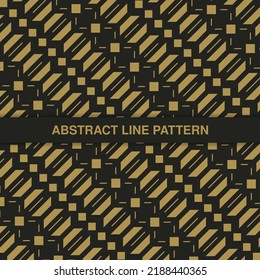 flat ornament line pattern design