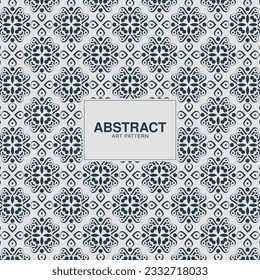 flat ornament line pattern design