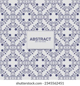 flat ornament line pattern design
