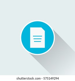 flat page icon