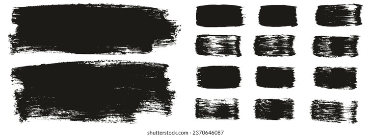 Flat Paint Brush Thick Long Background And Straight Lines Mix High Detail Abstract Vector Background Mix Set 