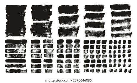 Flat Paint Brush Thick Long Background And Straight Lines Mix High Detail Abstract Vector Background MEGA Mix Set 