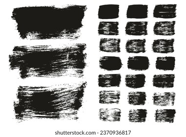 Flat Paint Brush Thick Long Background And Straight Lines Mix High Detail Abstract Vector Background Mix Set 