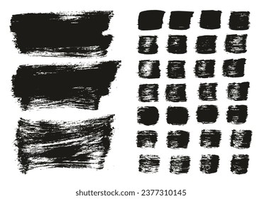 Pincel de pintura plana Fondo largo grueso y líneas rectas Mezcla de fondo de vectores abstracto de alto detalle 