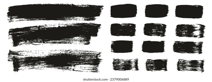 Pincel de pintura plana Fondo largo grueso y líneas rectas Mezcla de fondo de vectores abstracto de alto detalle 