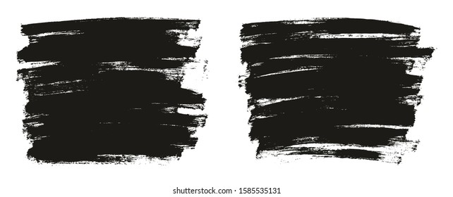 Flat Paint Brush Thin Full Background High Detail Abstract Vector Background Set 4344