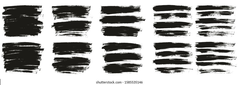 Flat Paint Brush Thin Full Background High Detail Abstract Vector Background Ultra Set 01