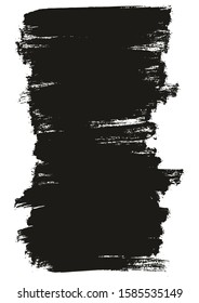 Flat Paint Brush Thin Full Background High Detail Abstract Vector Background Set 02