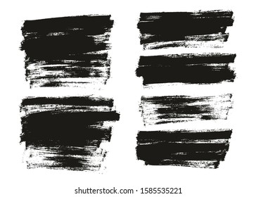 Flat Paint Brush Thin Full Background High Detail Abstract Vector Background Set 1531