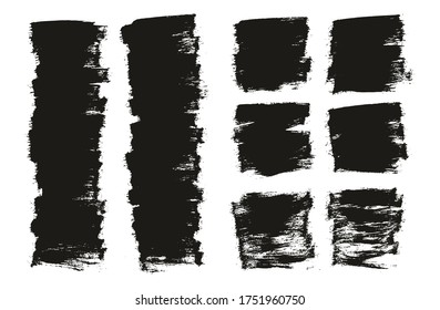 Pincel de pintura plana Mezcla de fondo delgada de fondo de fondo de pantalla abstracta de alto detalle conjunto de fondo 