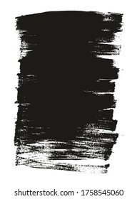 Flat Paint Brush Thin Long Background High Detail Abstract Vector Background Set 