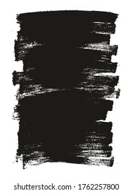Flat Paint Brush Thin Long Background High Detail Abstract Vector Background Set 