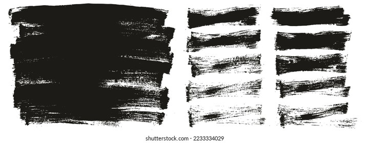 Flat Paint Brush Thin Long And Short Background Mix High Detail Abstract Vector Background Mix Set 