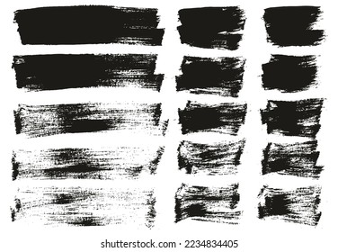Flat Paint Brush Thin Long And Short Background Mix High Detail Abstract Vector Background Mix Set 