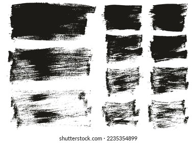 Flat Paint Brush Thin Long And Short Background Mix High Detail Abstract Vector Background Mix Set 