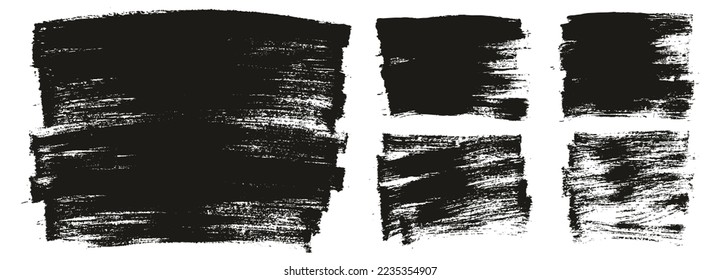 Flat Paint Brush Thin Long And Short Background Mix High Detail Abstract Vector Background Mix Set 