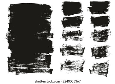 Flat Paint Brush Thin Long And Short Background Mix High Detail Abstract Vector Background Mix Set 