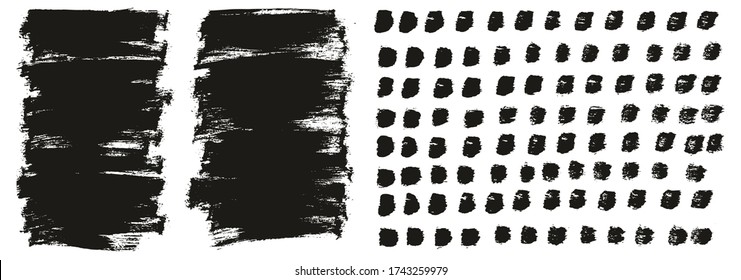 Pincel de pintura plana Fondo corto delgado y líneas rectas Mezcla de fondo de vectores abstracto de alto detalle 