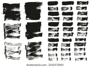 Pincel de pintura plana Fondo corto delgado y líneas rectas Mezcla de fondo de vectores abstracto de alto detalle 