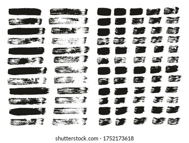 Pincel de pintura plana Líneas rectas delgadas conjunto de mezcla de fondo de vectores abstracto de alto detalle 