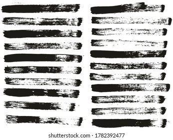 Flat Paint Brush Thin Straight Lines Stock Vector (Royalty Free) 1784051576