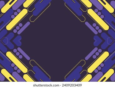 flat pallet color background design